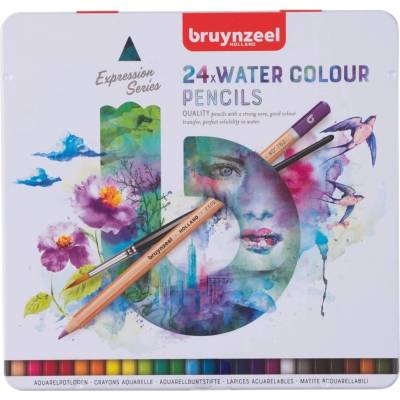 Bruynzeel 60313024 Pastelky Akvarel Expression 24 ks
