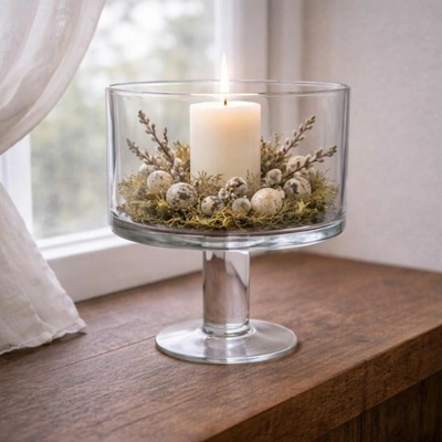 Wikholm Form Skleněná mísa na noze Laila – Sleviste.cz