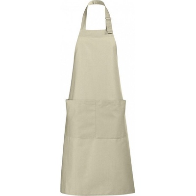 Sol's Dlouhá zástěra Gala se dvěmi kapsami Přírodní L990