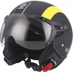 Sparco Каска за мотор Sparco BHR sp-501 черен мат / жълто 17238 размер M Мотоциклетна каска, шлем