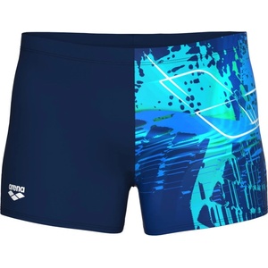 arena funny spot swim short navy/multi s - uk32
