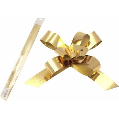 Stahovací stuha zlatá metalická - 2 cm x 50 cm