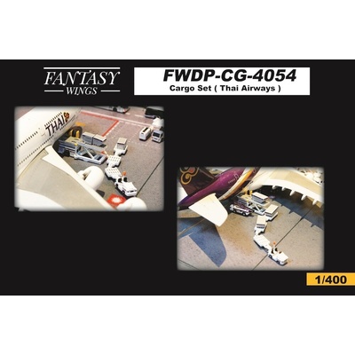 JC Wings Cargo Set Thai Airways 1:400