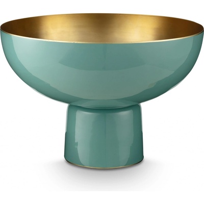 PIP Studio mísa na noze Metal světle modrá 20 x 30 cm