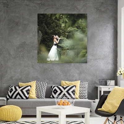Fotoobraz na plátno z vlastnej fotografie 120 x 120 cm