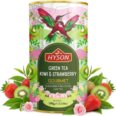 Hyson Kiwi Strawberry zelený čaj 100 g