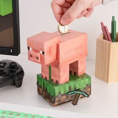 Pokladnička Minecraft Prasiatko