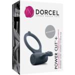 Dorcel Power Clit Plus - акумулаторен вибриращ пенис ринг (черен)