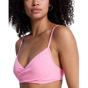 Roxy Essentials SD Wrap Bralette bikini top - Pink (Plumeria)