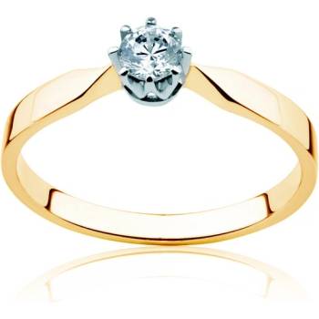 SAVICKI Годежен пръстен Triumph of Love: двуцветно злато, диамант