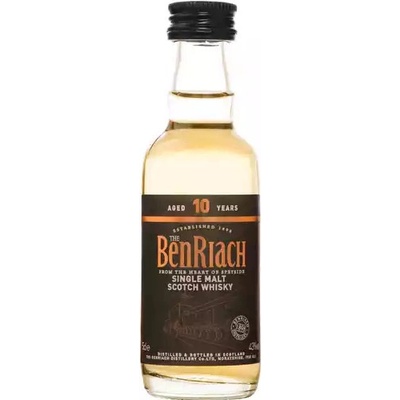 BenRiach 10y 43% 0,05 l (čistá fľaša)