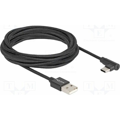 Delock 80033 USB 2.0 USB A vidlice USB C konektor 90° vlevo/vpravo