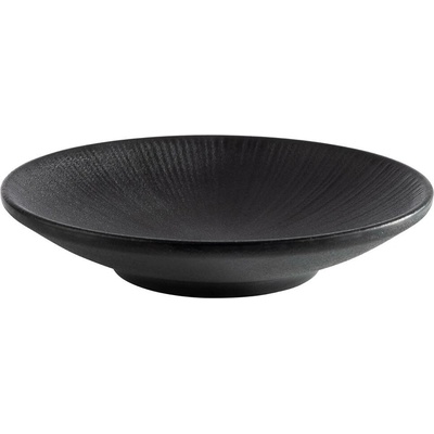 APS Melaminový hluboký talíř, průměr 150 mm, černý Nero
