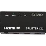 SAVIO CL-42 видео сплитер HDMI 2x HDMI (cl-42)