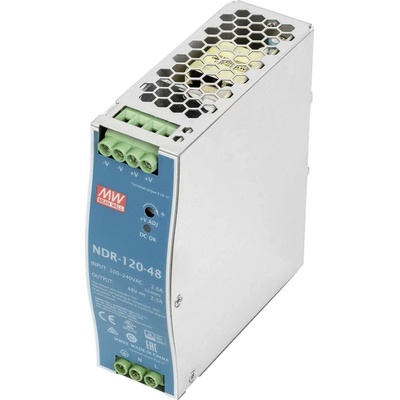 Digitus DN-PWR12048 síťový zdroj na DIN lištu 48 V/DC 2.5 A 120 W Počet výstupů:2 x Obsah 1 ks