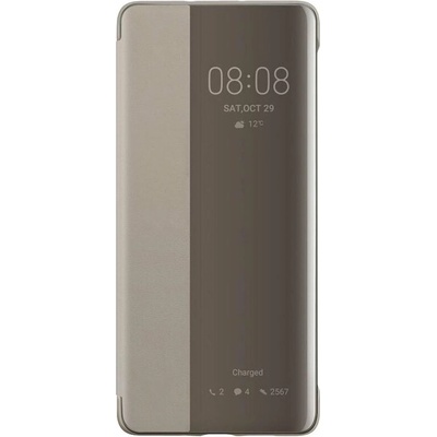 Originál Smart View Flip Huawei P30 knižkové hnedá farbai