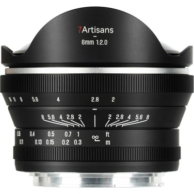 7Artisans 6mm F2.0 Canon