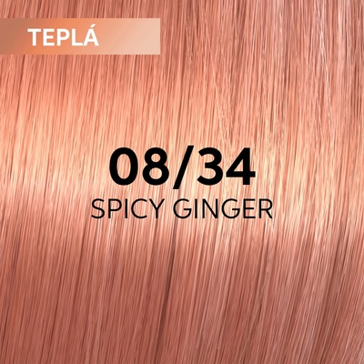 Wella Professionals Shinefinity Zero Lift Glaze 08/34 Spicy Ginger 60 ml
