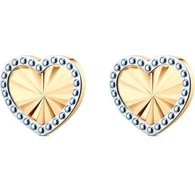 SAVICKI Обеци със сърце Savicki: злато