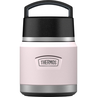 Thermos dětská termoska na jídlo s lžící 355 ml světle růžová černá