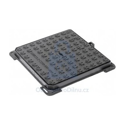 Poklop litinový C250 s rámem pro revizní šachtu, GUTTA 400 x 400, balení 1 ks