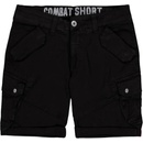 Alpha Industries Combat Short pánske šortky black čierna
