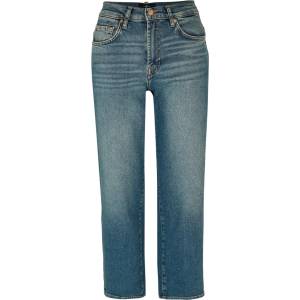 7 For All Mankind Дънки 7 For All Mankind Women's Straight Leg Jeans - Sea Level