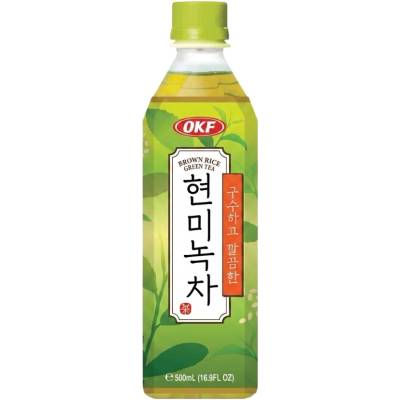 OKF Traditional Tea Green & Brown Rice Drink 500 ml