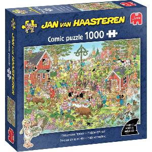 Jumbo Пъзел Jumbo от 1000 части - Летен фестивал (1110100617)