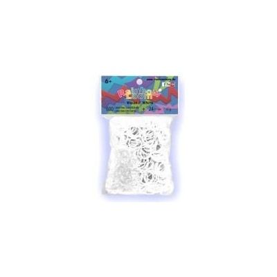 Rainbow Loom náhradní gumičky bílá – Zboží Dáma
