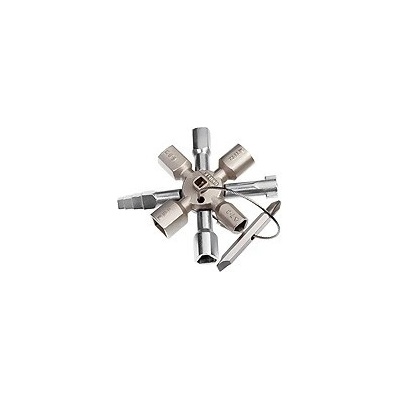 Knipex Klíč na rozvodné skříně TwinKey pro běžné skříně a systémy zavírání – Zboží Mobilmania