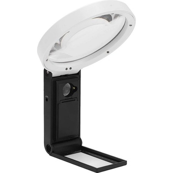Verk 09176 Multifunkčná lupa s LED osvetlením, zväčšenie 10x, 25x