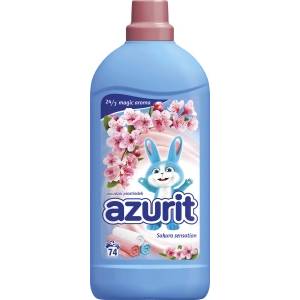 Azurit Омекотител за тъкани Azurit Sakura sensations, 74 пранета, 1628 мл