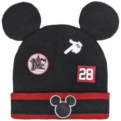 Cerdá chlapčenská zimná čiapka s aplikáciami Mickey Mouse