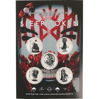 RAZAMATAZ Значки sleep token - vessel mask - razamataz - bb119