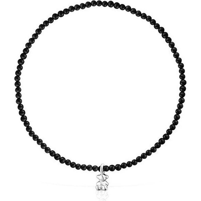Tous Fashion dámský náramek z onyxu Bold Bear 1003881900