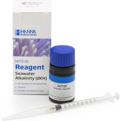Hanna Instruments HI772-26 Reagencie na stanovenie alkalinity v morskej vode 25 ks