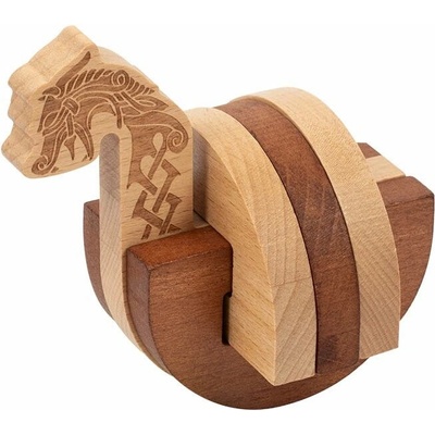 Professor Puzzle LOST&FOUND: Vikingská dračia loď