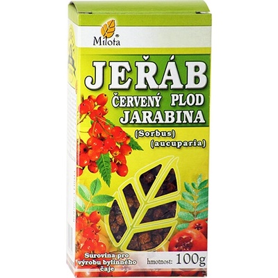 Milota Jeřabina červená plod 100 g