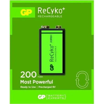 GP Batteries Акумулаторна Батерия GP R22 8.4V 200mAh RECYKO 20R8HN-GB1 NiMH 1бр. в опаковка GP - GP-BR-20R8HN-GB1 (GP-BR-20R8HN-GB1)