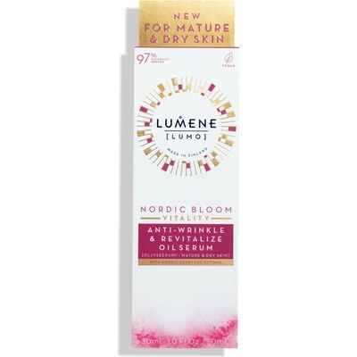 LUMENE Nordic Bloom Vitality Anti-Wrinkle & Revitalize Oil Serum 30 ml
