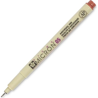 Technický liner SAKURA Pigma Micron 05 hnědý 0,45 mm