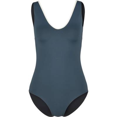 MYMARINI Дамски бански костюм MYMARINI Women's Purebody Swimsuit - Black / Grey / White (150-5676-0112)