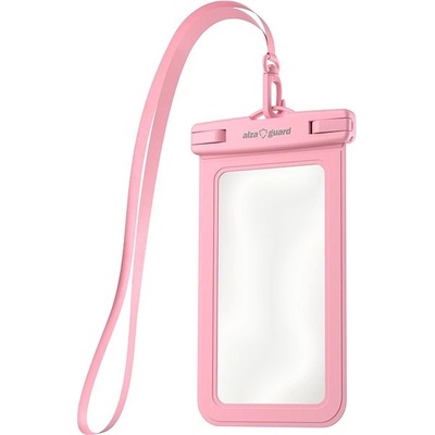 AlzaGuard WaterProof Shield Case ružové AGD-WCP0003P