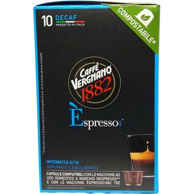 Caffè Vergnano DEC ECO kapsle pre Nespresso 10 x 5 g