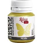 Rosa Talent АКРИЛНА боя 74 Yellow Pearl 20 ml 1 бр (<![CDATA[22034]]>)
