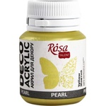 Rosa Talent АКРИЛНА боя 74 Yellow Pearl 20 ml 1 бр (22034)