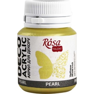 Rosa Talent АКРИЛНА боя 74 Yellow Pearl 20 ml 1 бр (22034)