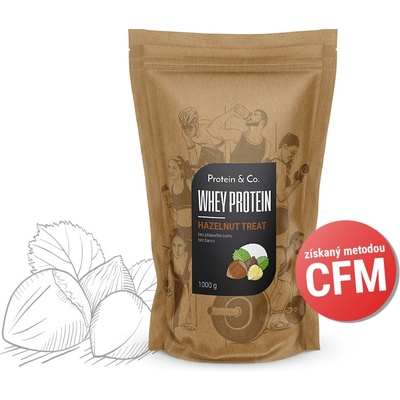 Protein&Co. CFM WHEY PROTEIN 80 1000 g – Zbozi.Blesk.cz