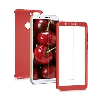 Image 1 of kwmobile Калъф за Huawei P Smart - тъмночервен